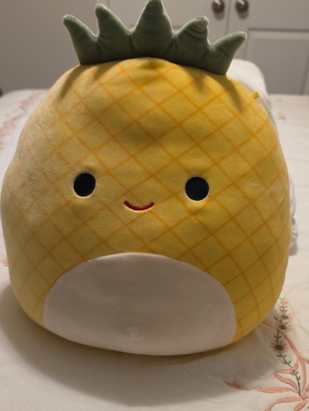 Gund Yellow Pineapple Plush with Green Top